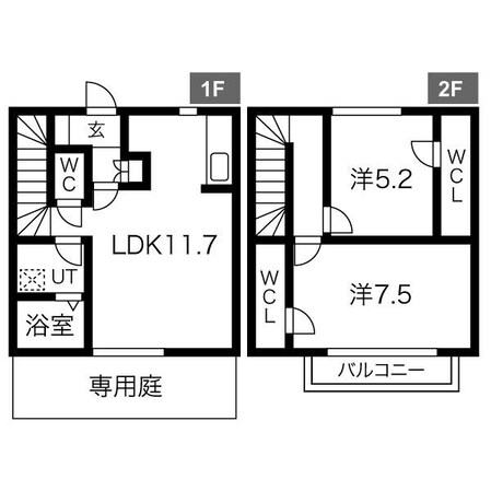 プリマヴェーラの物件間取画像